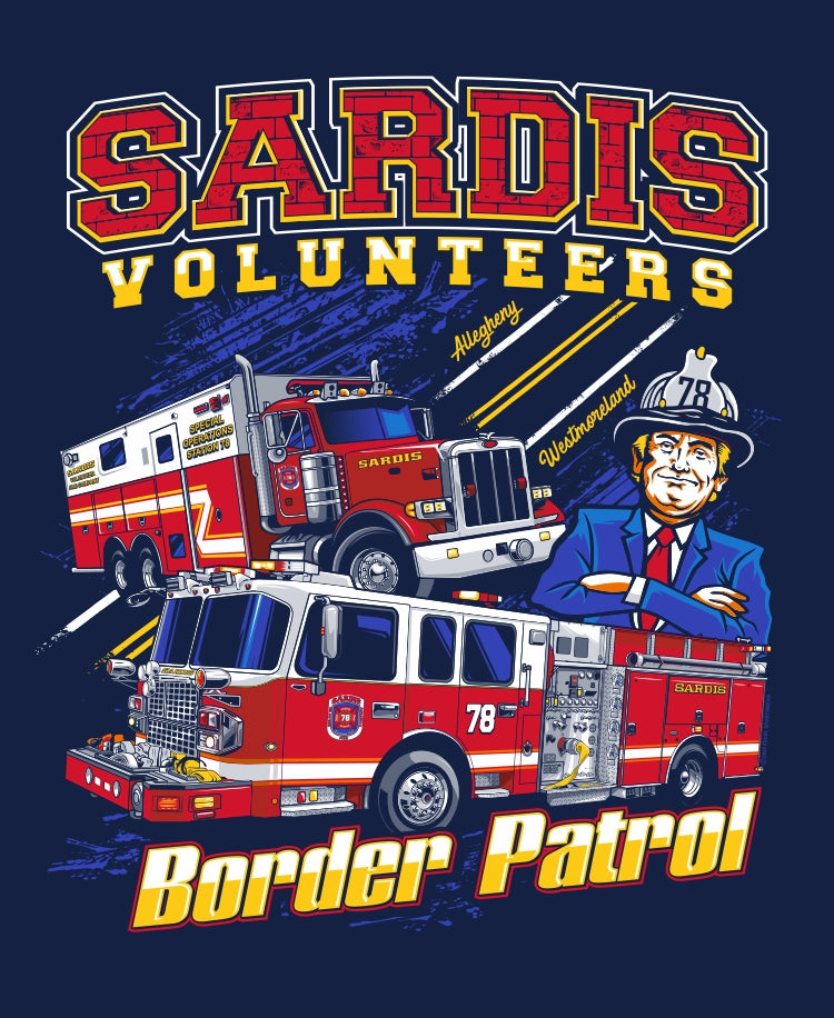 Sardis Volunteers - "Border Patrol" T-Shirt